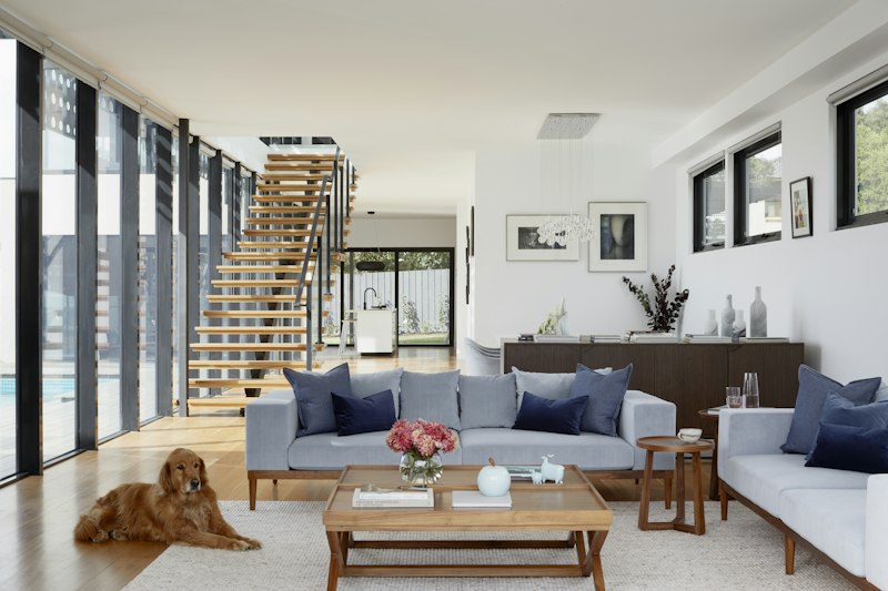 Serene primary bedroom